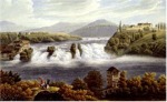 Rheinfall um 1840